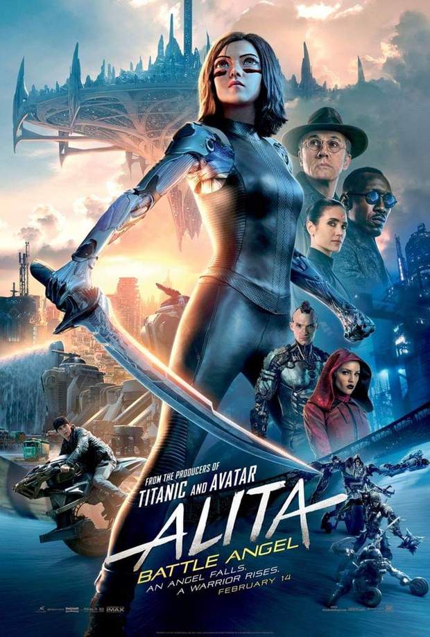 Póster (ALITA, ANGEL DE COMBATE). 