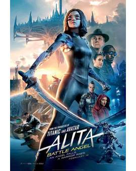 Póster (ALITA, ANGEL DE COMBATE). 