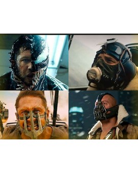 Por qué tapan Siempre a "Tom Hardy" en sus Películas?. 