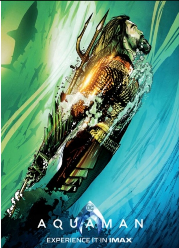 Póster IMAX (AQUAMAN). 