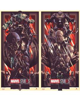 MARVEL Lanza 2 Espectaculares Pósters por su Décimo Aniversario. 