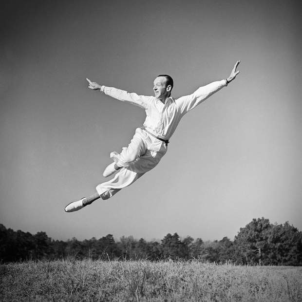 Imagen: "Fred Astaire"  Durante una Sesión de fotos en los Ángeles. 1940.