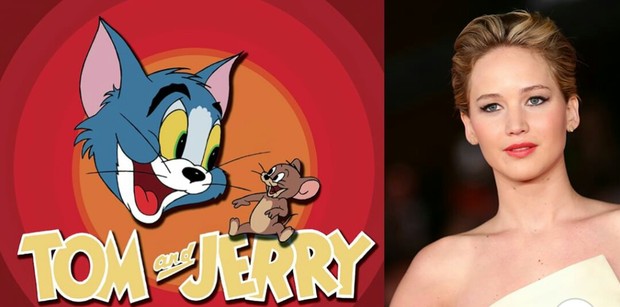 WARNER Quiere a "Jennifer Lawrence" para el Live Action de (TOM Y JERRY). 