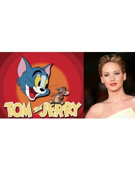 WARNER Quiere a "Jennifer Lawrence" para el Live Action de (TOM Y JERRY). 