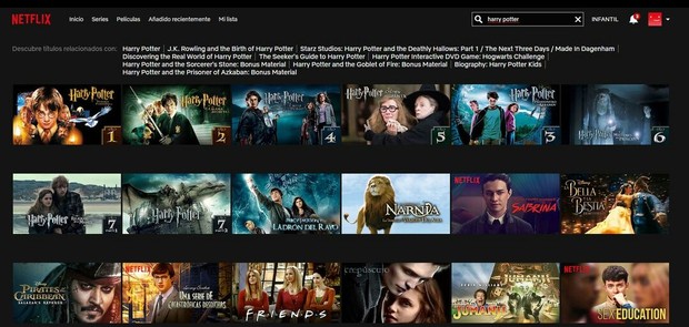 NETFLIX y HBO Añaden a su Catálogo todas las Películas de (HARRY POTTER). 