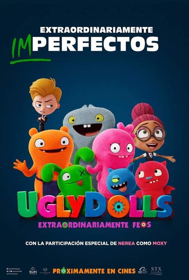 Póster Final de (UGLYDOLLS). 