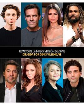Imagen: Reparto de la Nueva Versión de (DUNE) Dirigida por "Denis Villeneuve".
