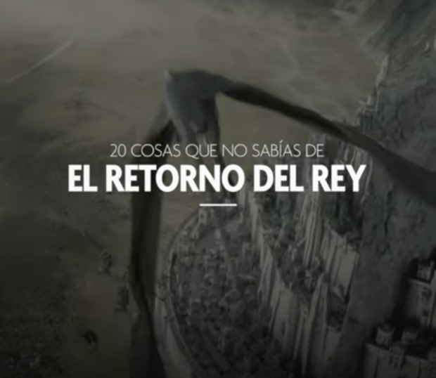 20 Cosas que no Sabías de (EL RETORNO DEL REY). 