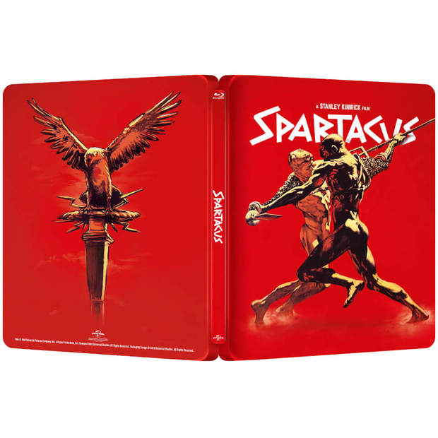 Steelbook (ESPARTACO) de Zavvi. 