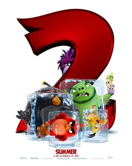 Póster y Teaser Trailer (ANGRY BIRDS 2). 