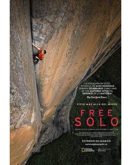 Póster en Español (FREE SOLO). 