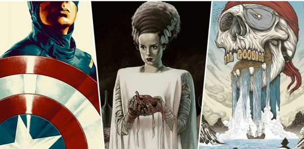 100 Pósters Mondo de Cine. 
