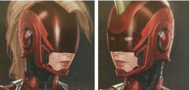 (CAPITANA MARVEL) Así eran los Diseños para el Traje de "Carol Danvers".