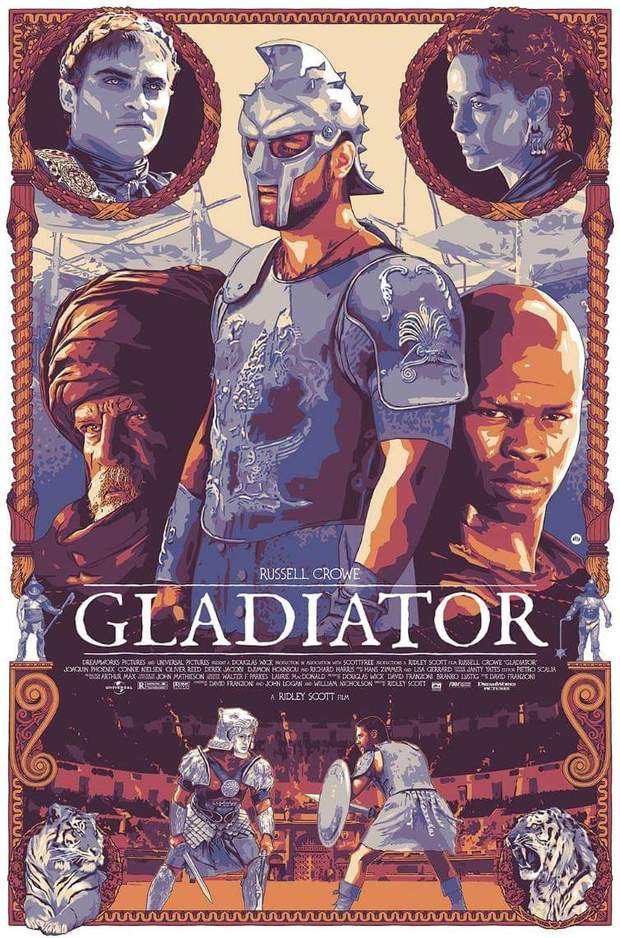 Póster (GLADIATOR). 