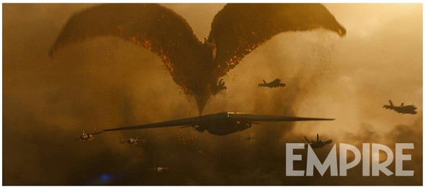 Imagen de "RODAN" en (GODZILLA, REY DE LOS MONSTRUOS). 