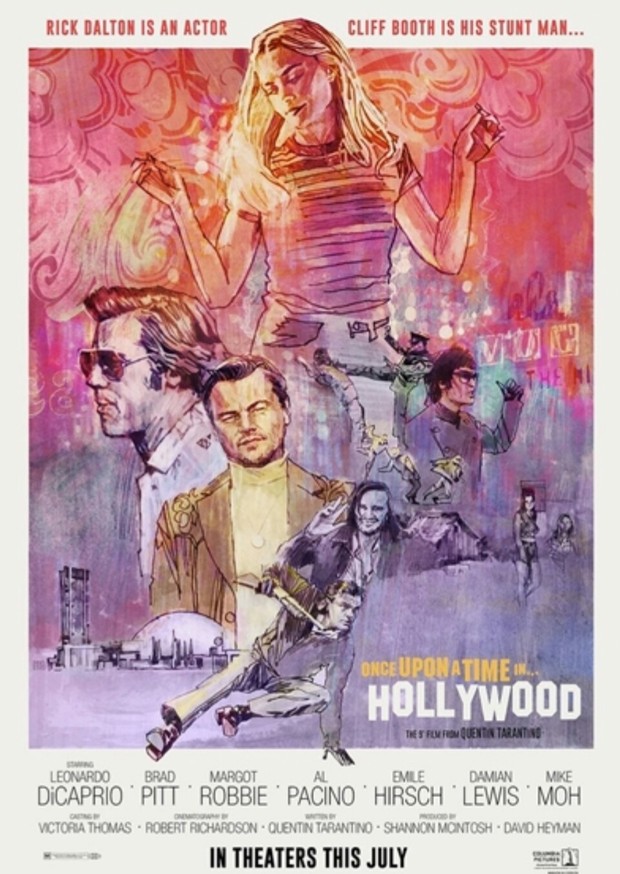 Póster (ONCE UPON A TIME IN HOLLYWOOD). 