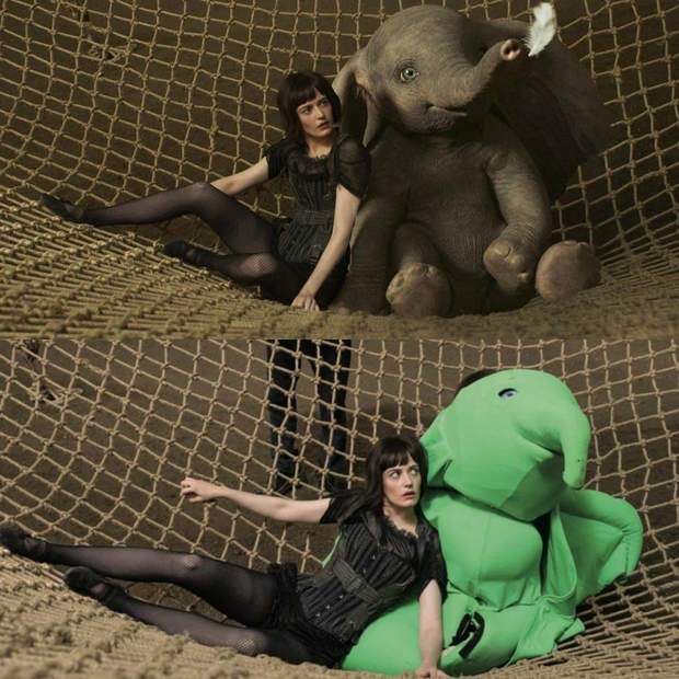 Imagen: Detrás de las Cámaras de (DUMBO). 