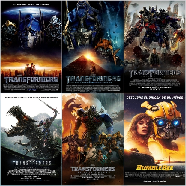 Saga (TRANSFORMERS) de Mejor a Peor. ¿Cuál és Vuestro Ranking?. 
