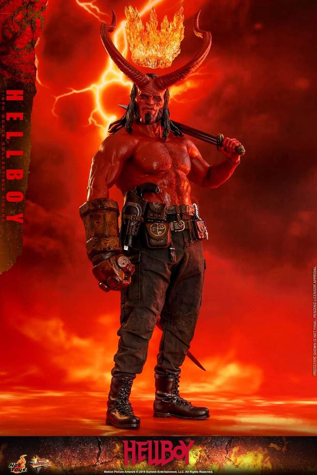 Figura (HELLBOY) de Hot Toys. 