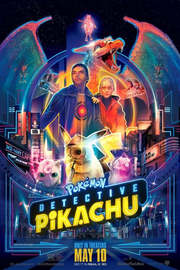 Póster (POKÉMON - DETECTIVE PIKACHU). 