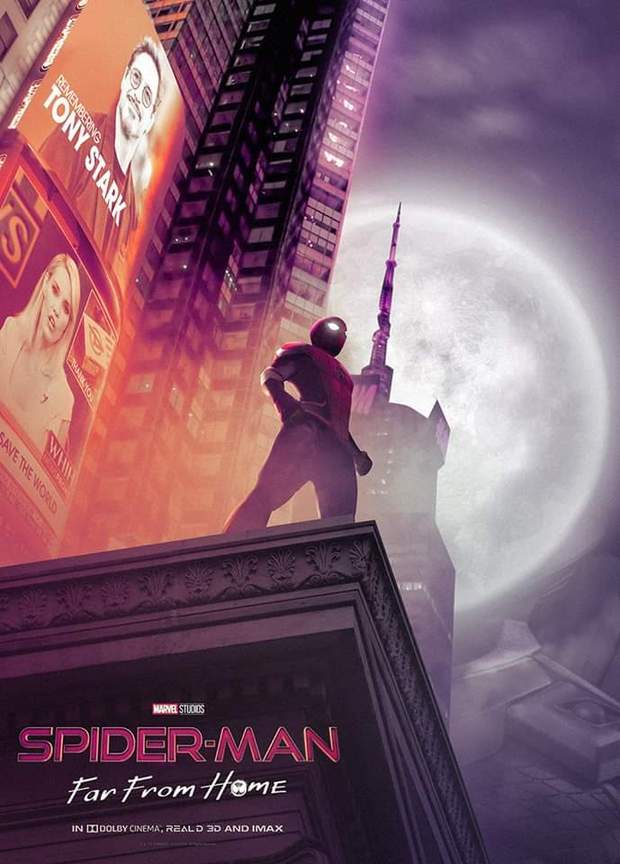 Póster de (SPIDERMAN - LEJOS DE CASA). 