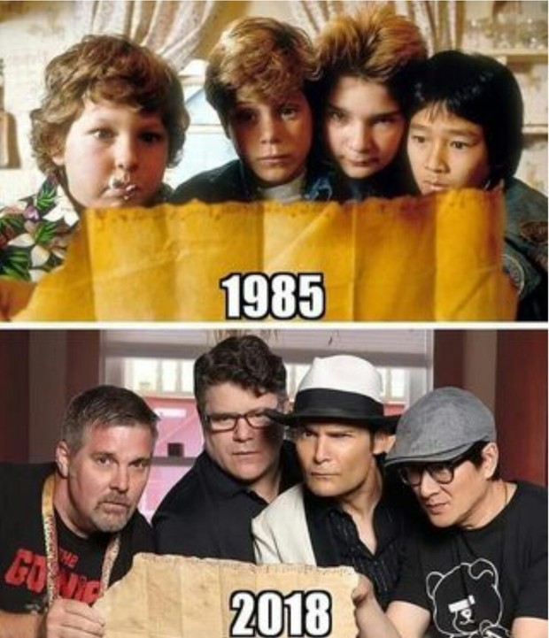Imagen: (LOS GOONIES) 1985, 2018.