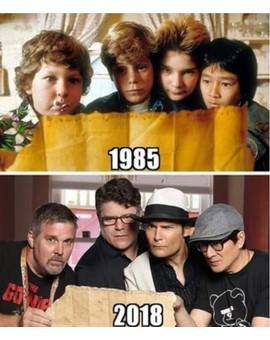 Imagen: (LOS GOONIES) 1985, 2018.