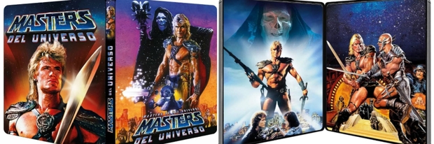 Interior y Exterior Steelbook (MASTERS DEL UNIVERSO) Para Septiembre. 