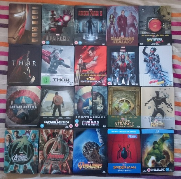 4. Mi Colección MARVEL (UCM). 