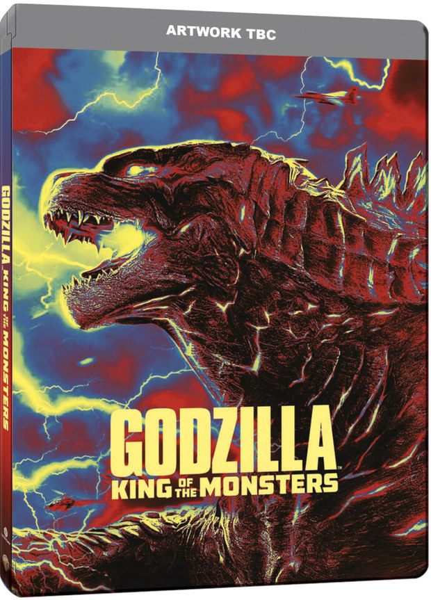 Steelbook (GODZILLA II, REY DE LOS MONSTRUOS) de Zavvi. 