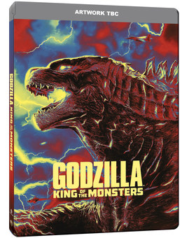 Steelbook (GODZILLA II, REY DE LOS MONSTRUOS) de Zavvi. 
