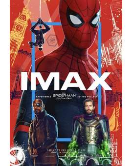 Póster IMAX de (SPIDERMAN - LEJOS DE CASA). 