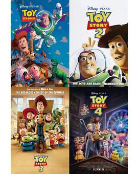 Ranking (TOY STORY 1-4) Qué Película és Vuestra Preferida?. 