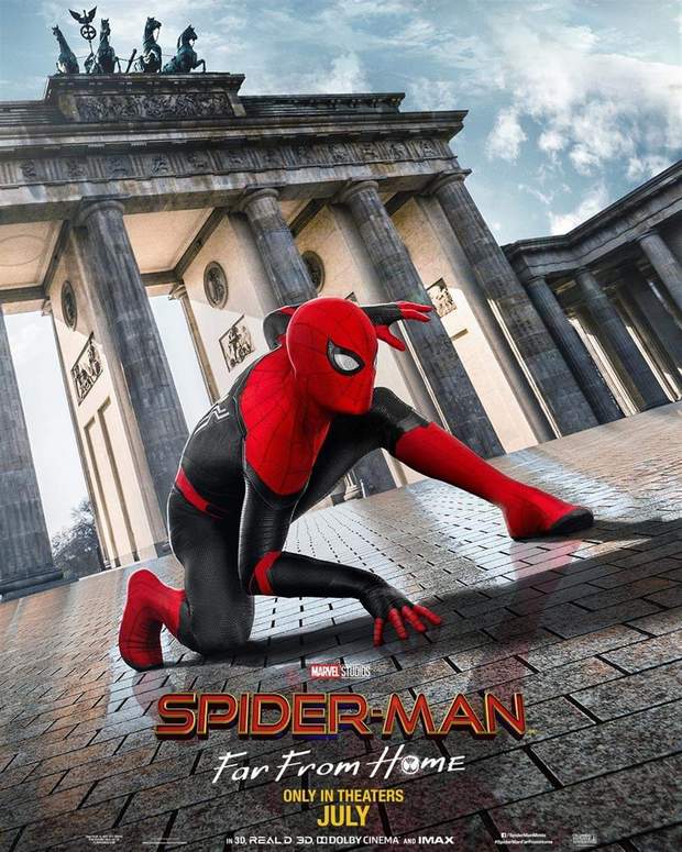 Póster (SPIDERMAN - LEJOS DE CASA). 