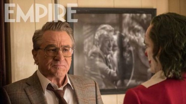 Imagen de "Robert de Niro" en (JOKER). 