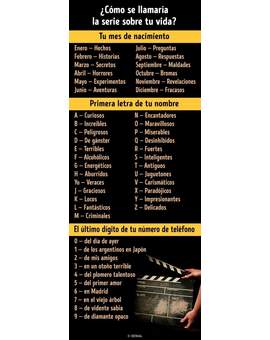 Como se llamaría la Serie sobre tu Vida?. 