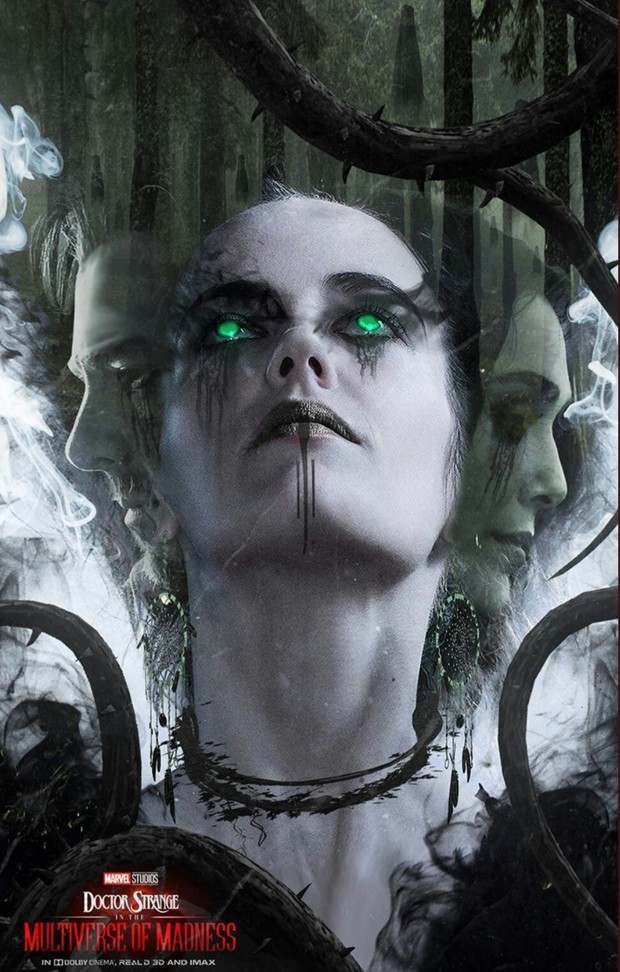 Así Luce "Eva Green" en el Fan Made de (DOCTOR STRANGE: IN THE MULTIVERSE OF THE MADNESS).