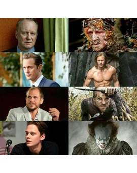 Imagen: Padre e hijos de la Familia Skarsgård.