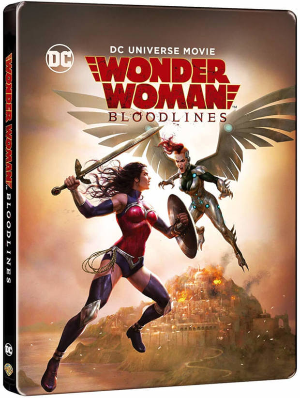 Steelbook (WONDER WOMAN - BLOODLINES) de Zavvi 
