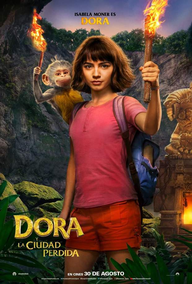 Póster (DORA Y LA CIUDAD PERDIDA). 