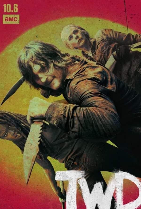 Póster Oficial de la Décima Temporada de (THE WALKING DEAD). 