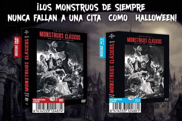 Mas (Monstruos Universal) para Halloween. 