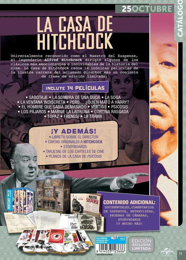 La casa de Hitchcok. 