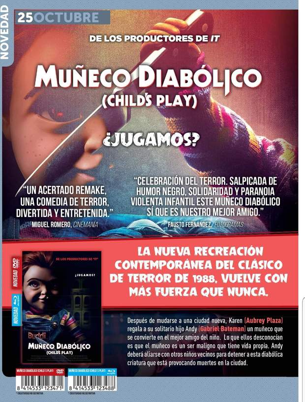 (Muñeco Diabólico). 