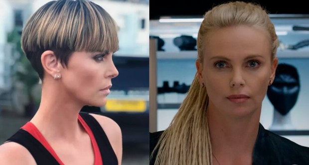 Radical Cambio de Look de "Charlize Theron" para (Fast and Furious 9).