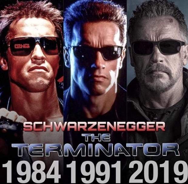 Imagen de la Evolución del Terminator "Angel Jesus Martín Soto" je je. 