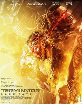 Póster Fan Art (Terminator - Dark Fate). 