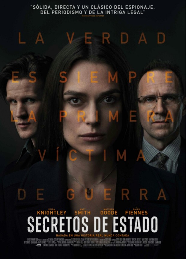 Póster y Trailer de (Secretos de Estado). 