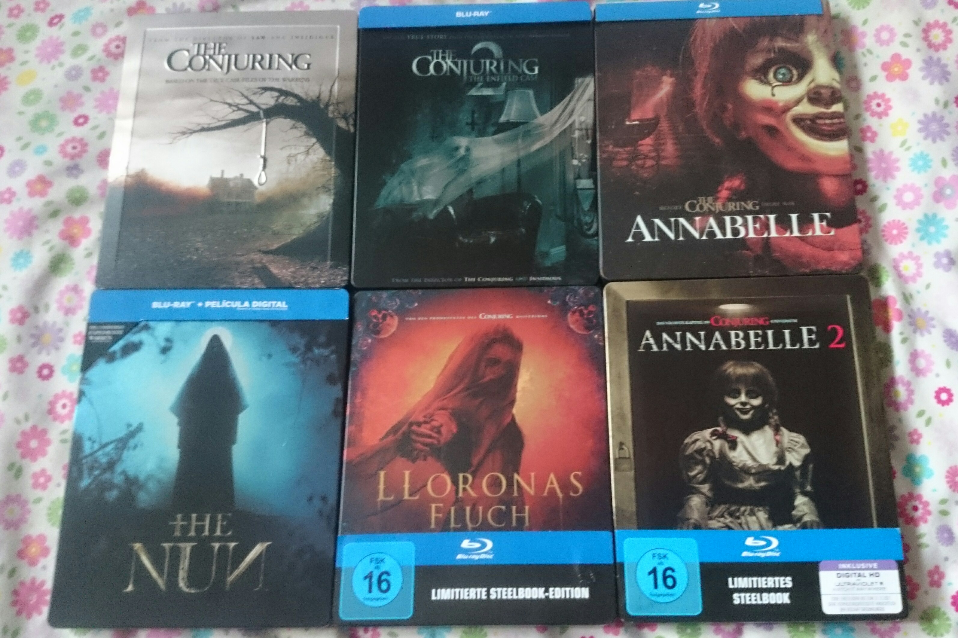 Annabelle Colección 3 Películas Blu-Ray [Blu-ray]