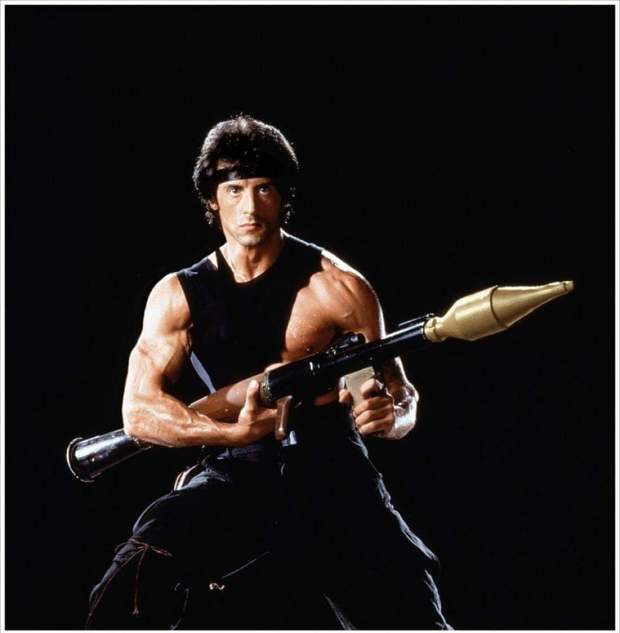 Álbum de fotos para (Rambo - Acorralado Parte 2). 
